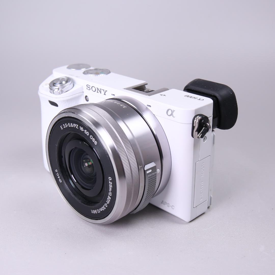 ☆美品ショット10082回☆SONY a6000 E 16-50mm　＃519