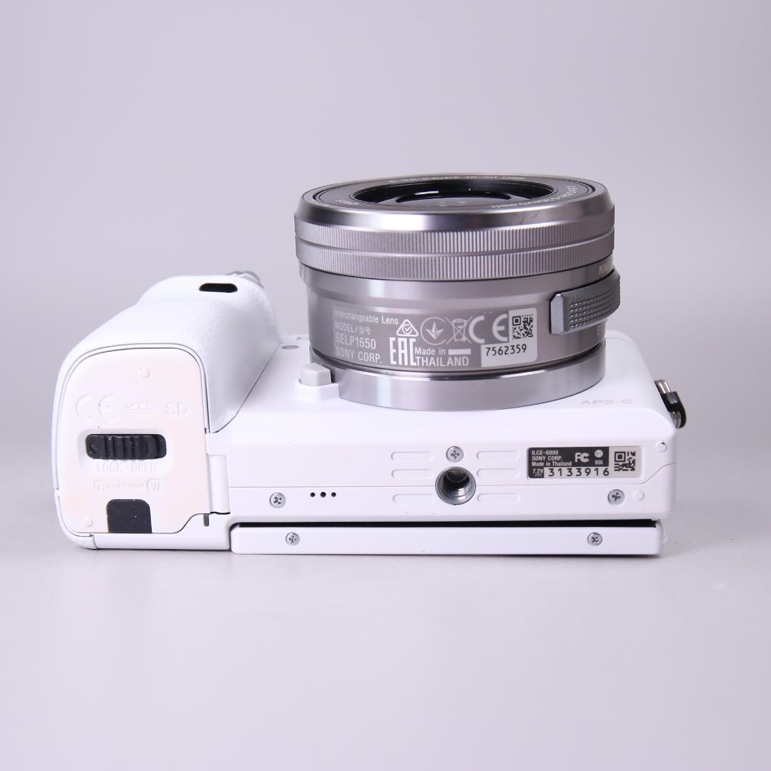☆美品ショット10082回☆SONY a6000 E 16-50mm　＃519