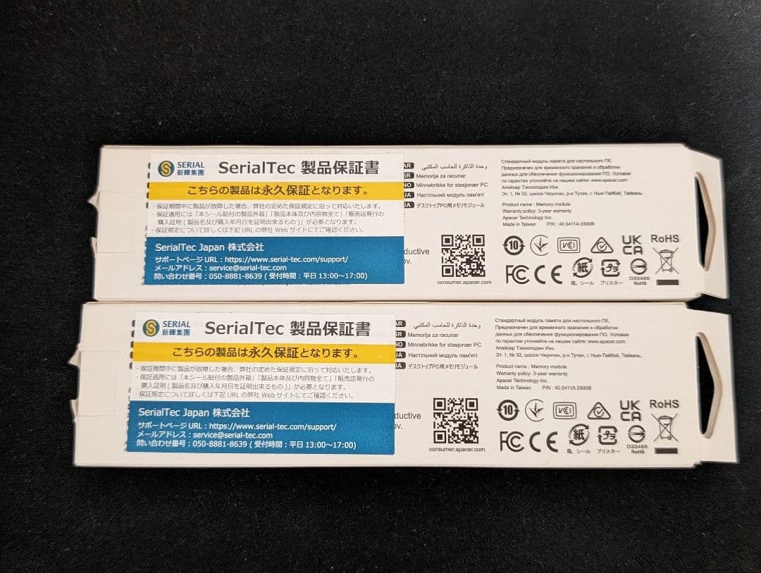 Apacer DDR5 4800MHz 32GB（16GBx2）