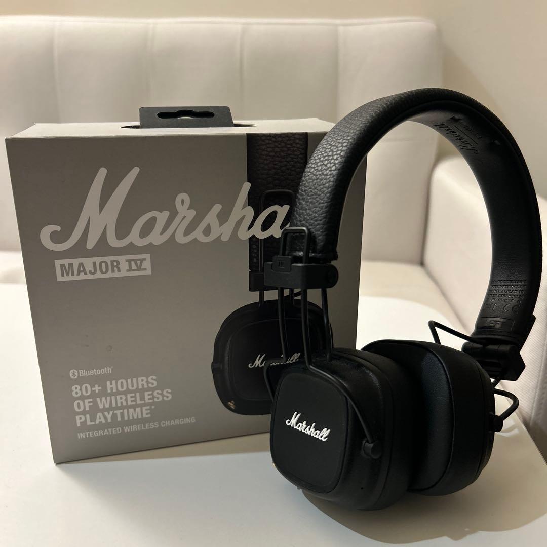 正規品 Marshall Major IV Black