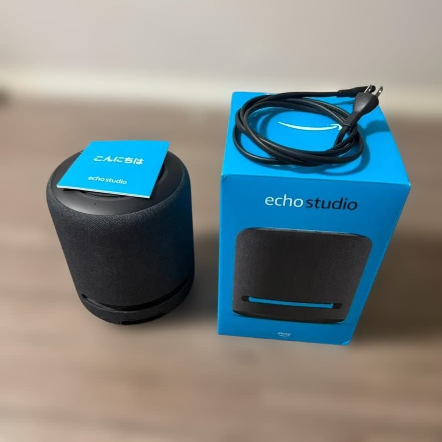 Echo Studio スマートスピーカー ダークグレー
