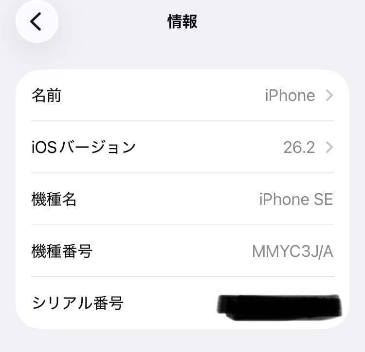 【美品】Apple iPhone SE 第3世代 64GB