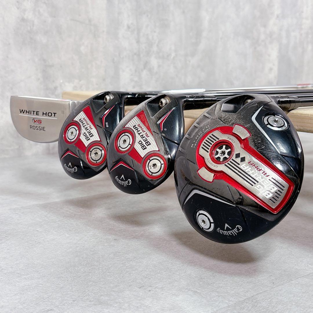 V712 キャロウェイ ビッグバーサ アルファ メンズ ゴルフクラブ フルセット