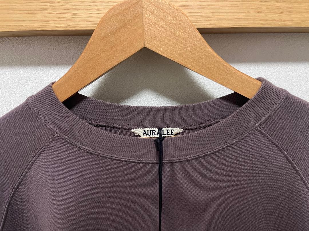 auralee super big soft sweat P/O オーラリー