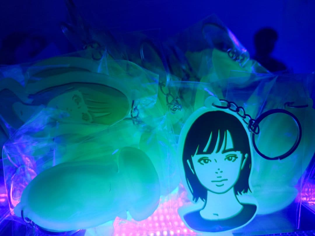 Kyne キネ 蓄光キーホルダー ADAPTATION UNION SODA