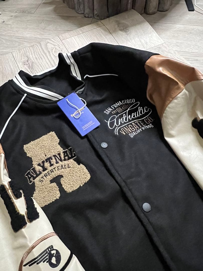 ★お洒落！定価6.1万円イタリア製Emmuwela スカジャン風ジャケット