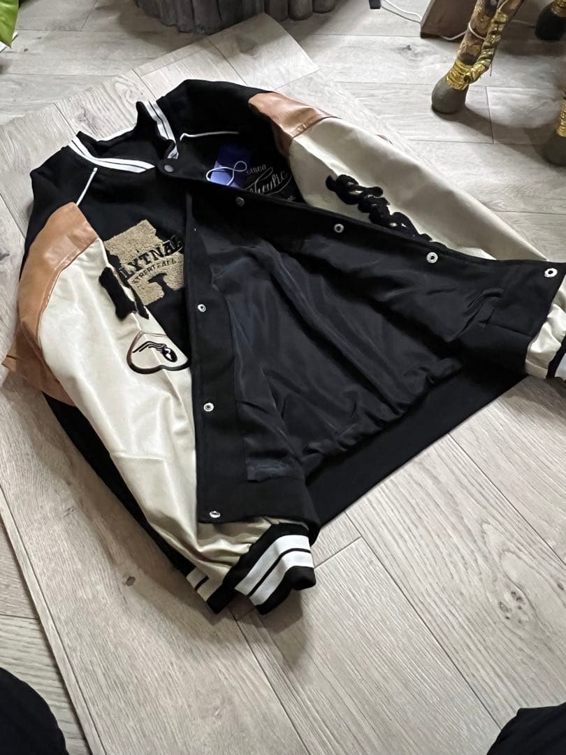 ★お洒落！定価6.1万円イタリア製Emmuwela スカジャン風ジャケット