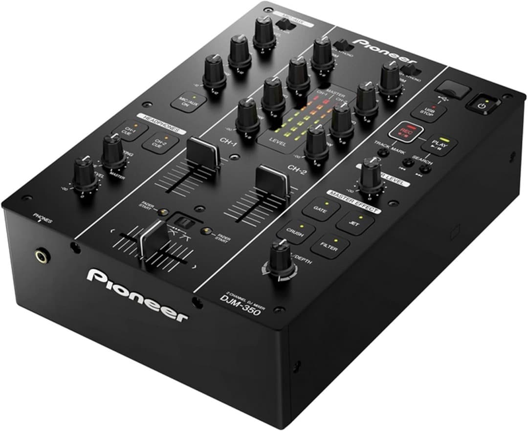 Pioneer パイオニア ミキサー DJM-350 ブラック