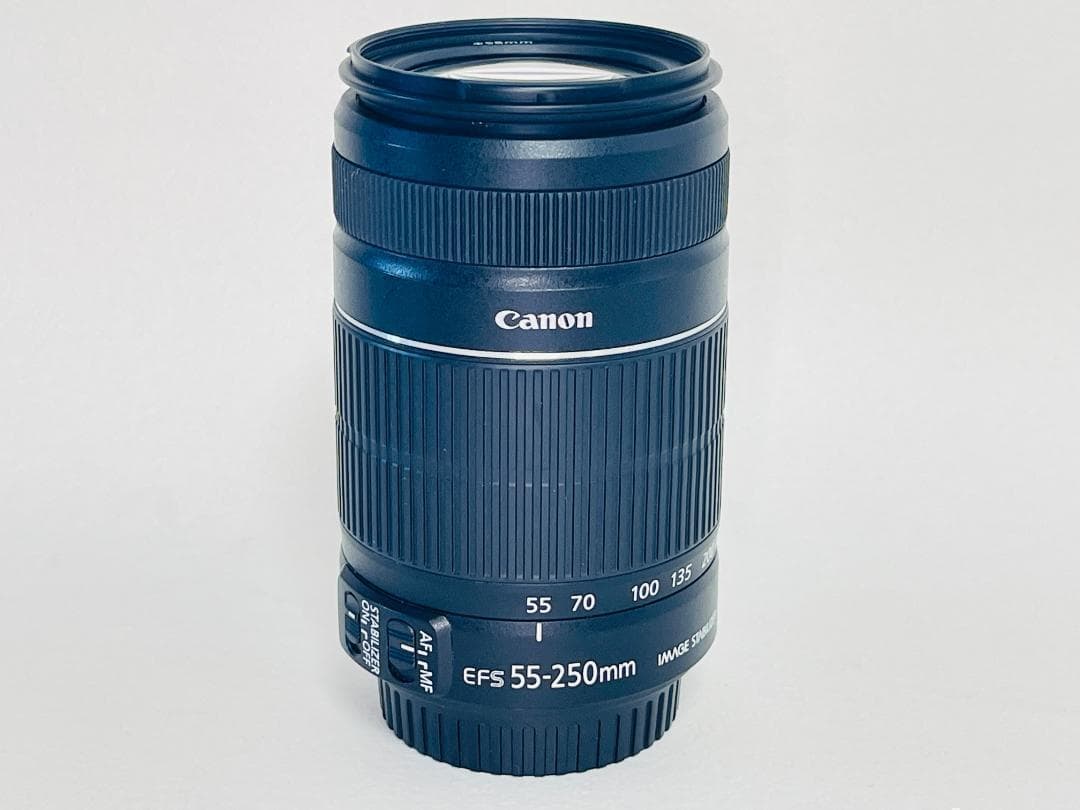 極美品☆キャノン EF-S 55-250mm IS II☆手ブレ補正付望遠レンズ