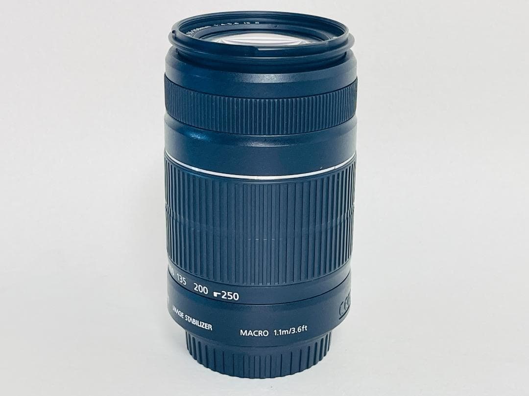 極美品☆キャノン EF-S 55-250mm IS II☆手ブレ補正付望遠レンズ