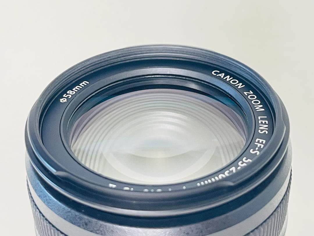 極美品☆キャノン EF-S 55-250mm IS II☆手ブレ補正付望遠レンズ