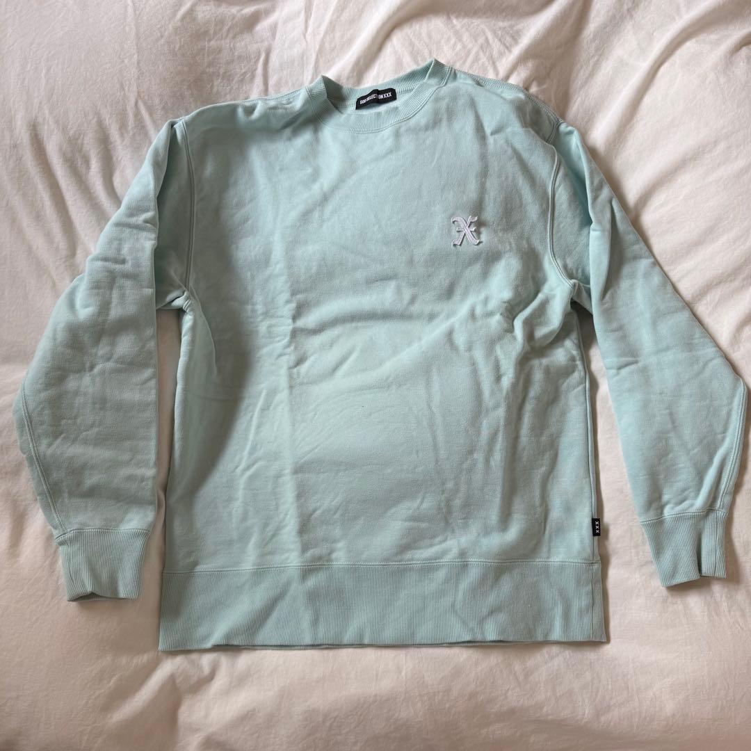 GOD SELECTION XXX クルーネック ティファニーブルー Lサイズ