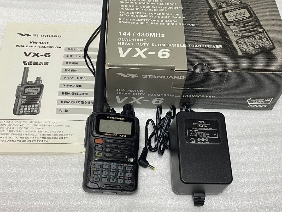 STANDARD VX-6 アマチュア無線機
