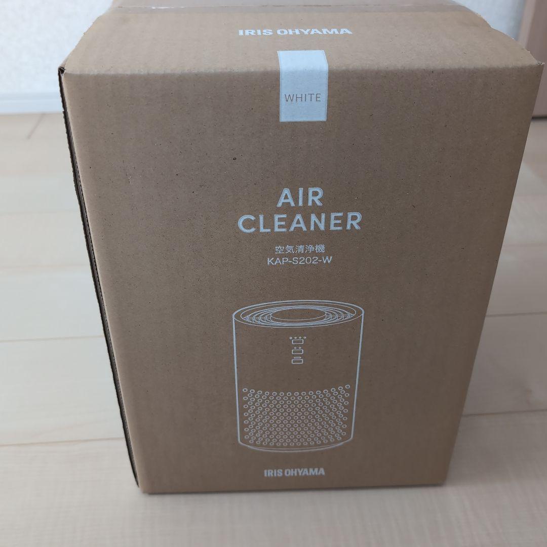 IRIS OHYAMA 空気清浄機 KAP-S202-W ホワイト