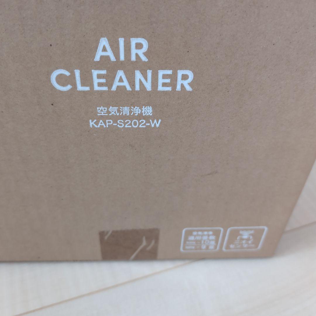 IRIS OHYAMA 空気清浄機 KAP-S202-W ホワイト