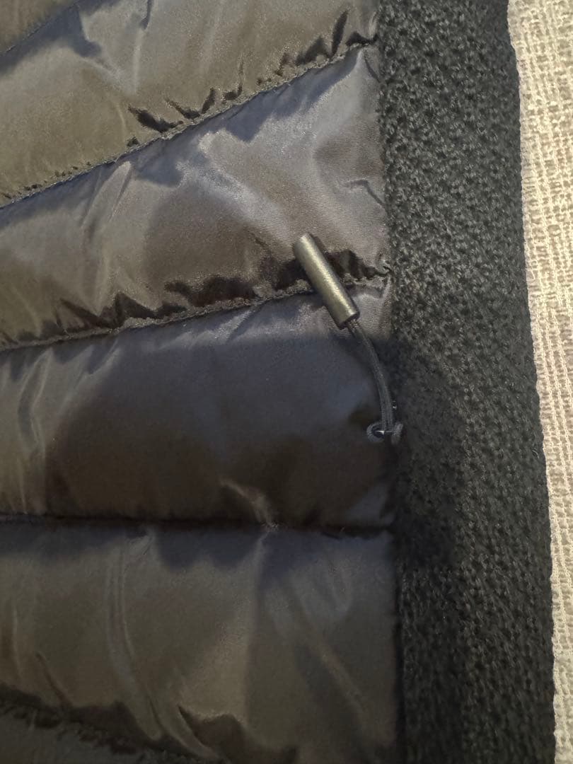 新品 カナダグース ハイブリッジ ニット ベスト ブラックレーベル