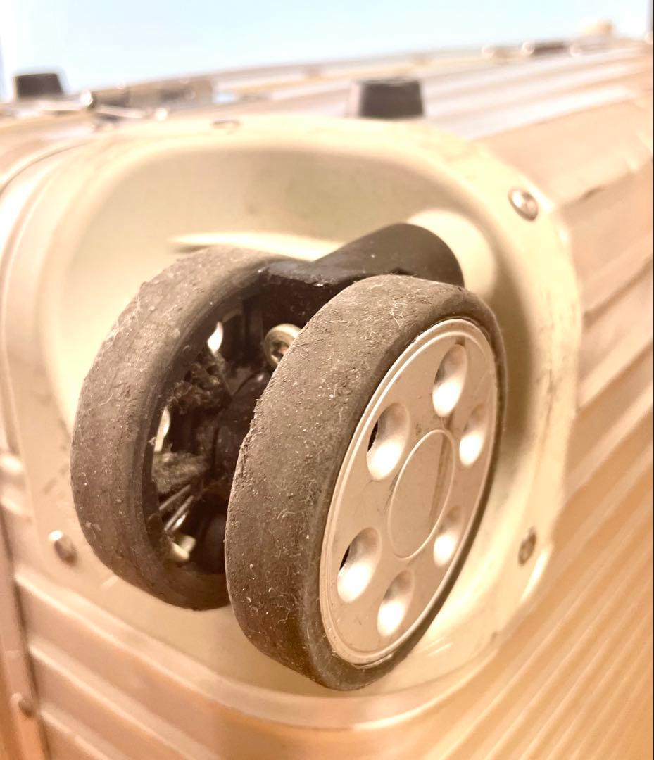 【中古品】RIMOWA_TOPASスーツケース104L/シルバーメタル93277