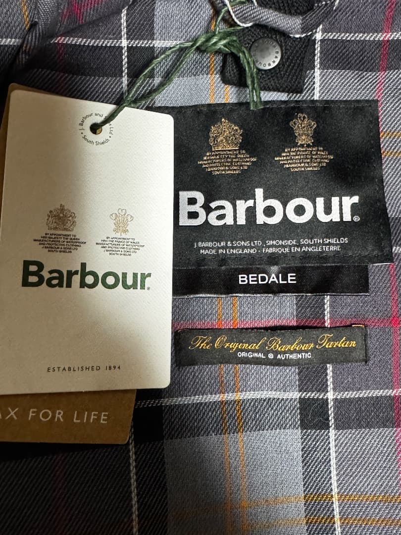 バブアー BARBOUR ビデイルワックスジャケット UK製 新品 サイズ36