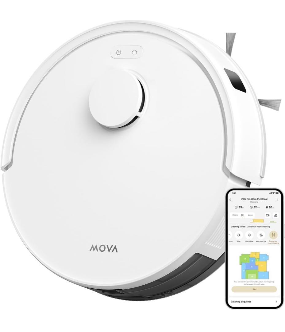 【新品未使用】MOVA E20 Plus ロボット掃除機 水拭き 強力吸引