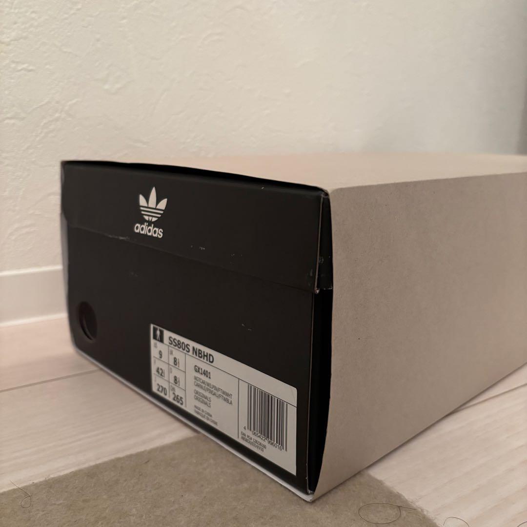 靴 adidas neighborhood superstar green 27.0