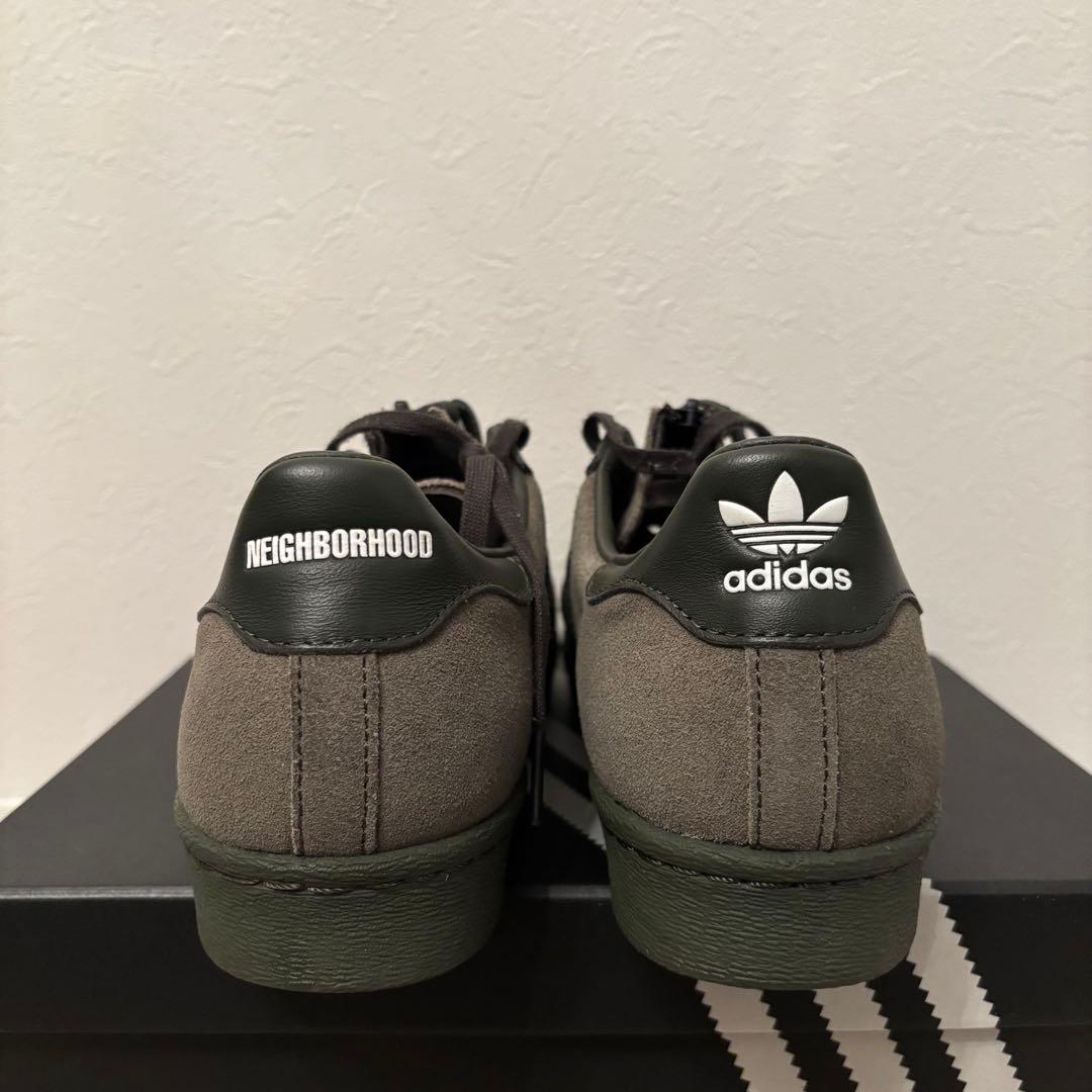靴 adidas neighborhood superstar green 27.0