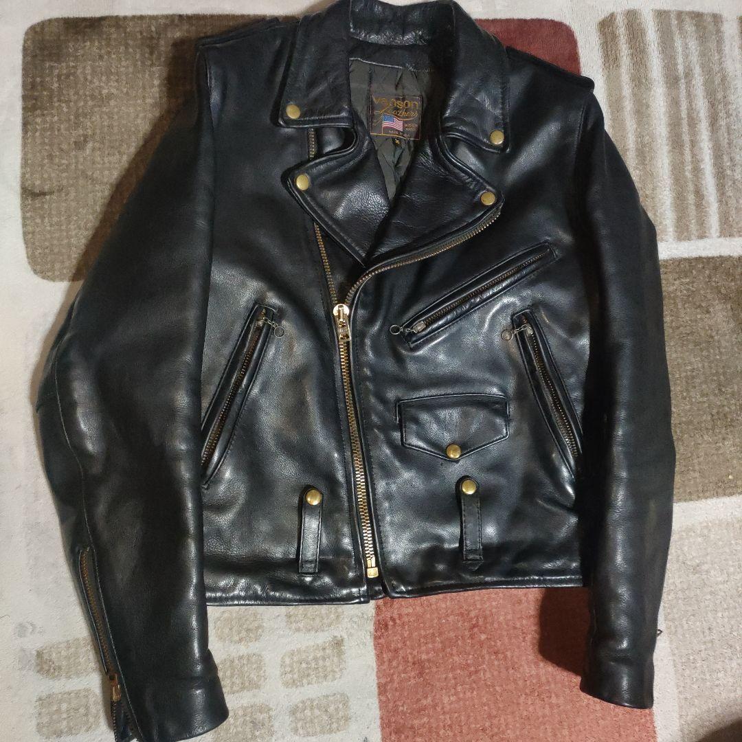 人気良品Vanson C2ライダース TALONZip36サイズ ダメでも対応有