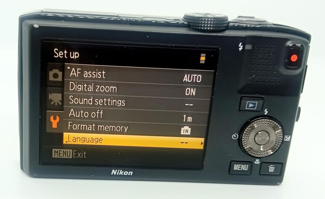 デジタルカメラ Nikon Coolpix S8100 12.1MP10X Zoom Gold