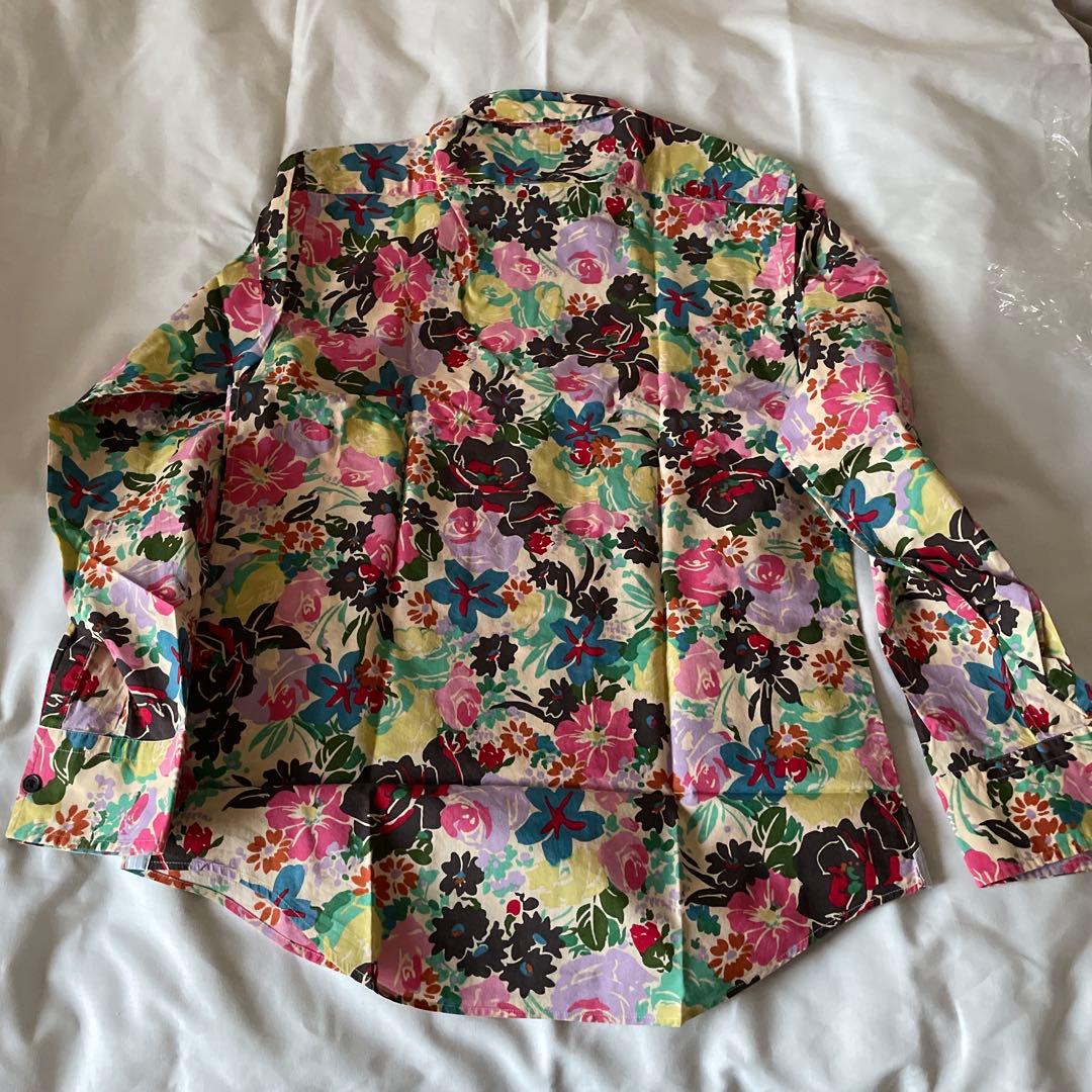 【極美品】Paul Smith ポールスミス　花柄シャツ　M コットン100%