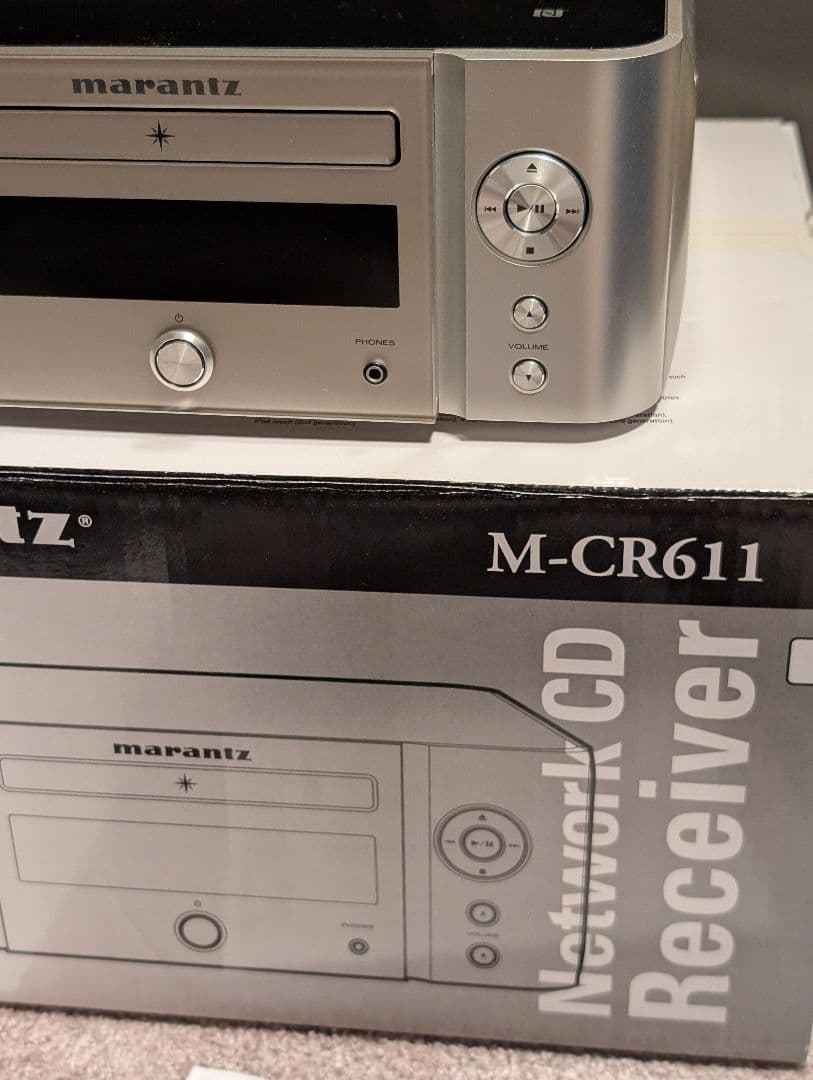 Marantz M-CR611 CD読み込み不可