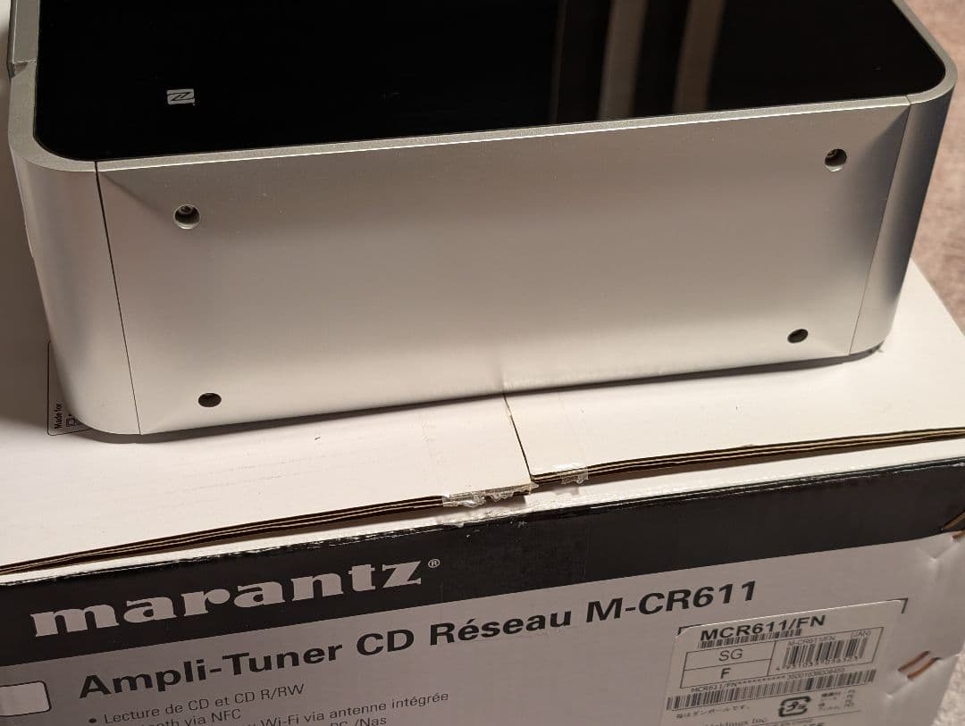 Marantz M-CR611 CD読み込み不可