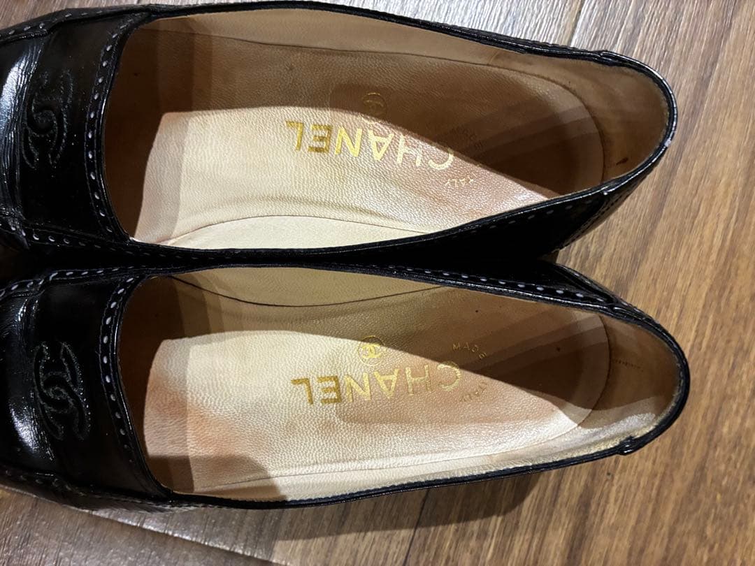 CHANEL ブラック ローファー36
