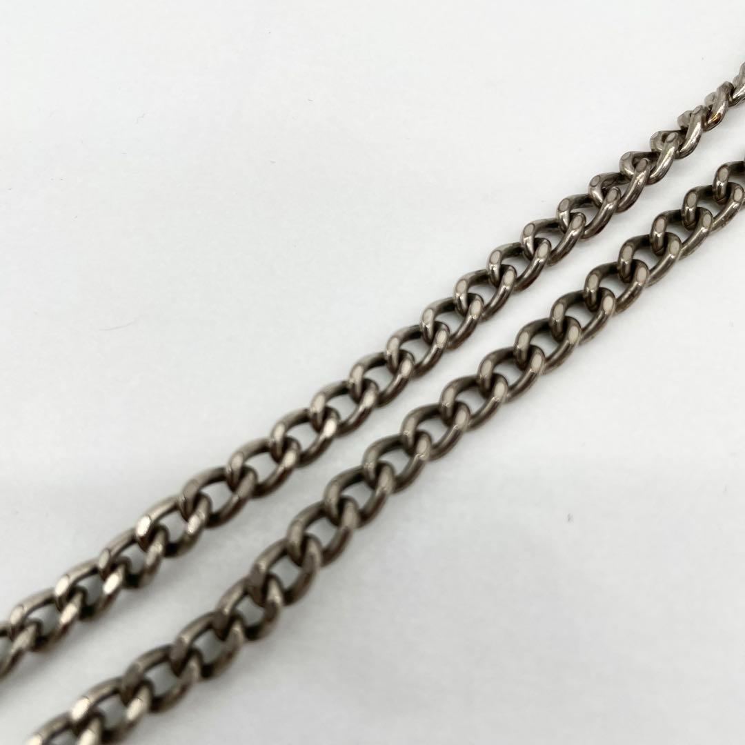 【美品】ルイヴィトン アコルディオン用 シルバーチェーン ロゴ刻印 チャーム