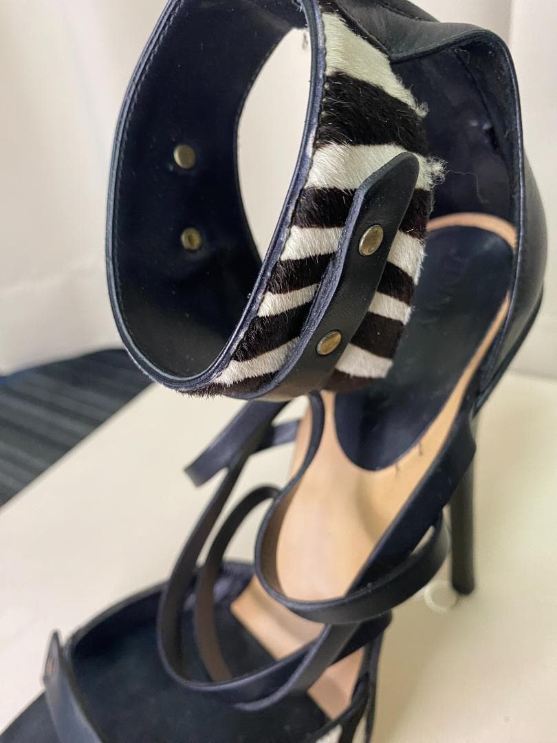 JIMMY CHOO ゼブラ ハイヒール パンプス レディース