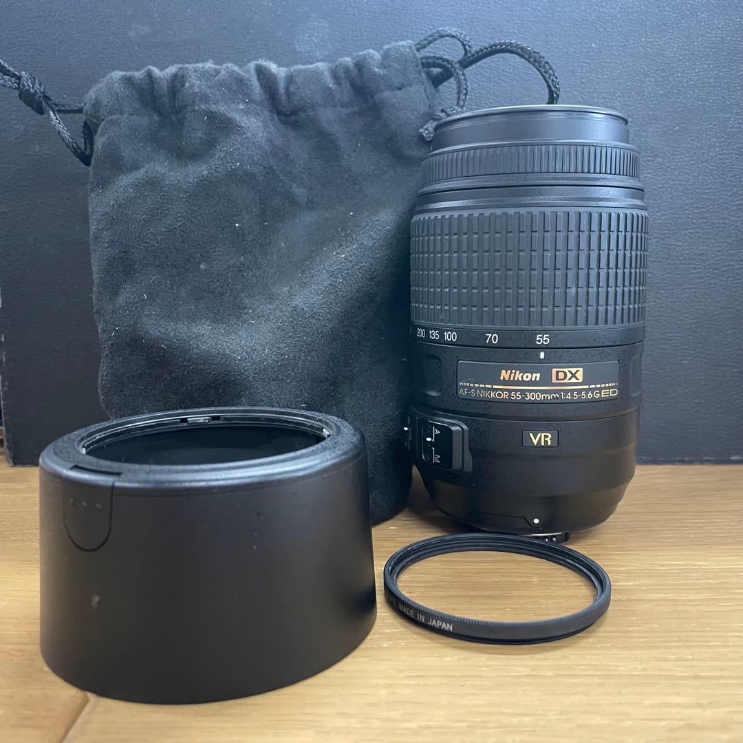 ①Nikon AF-S Nikkor 55-300mm F4.5-5.6G VR