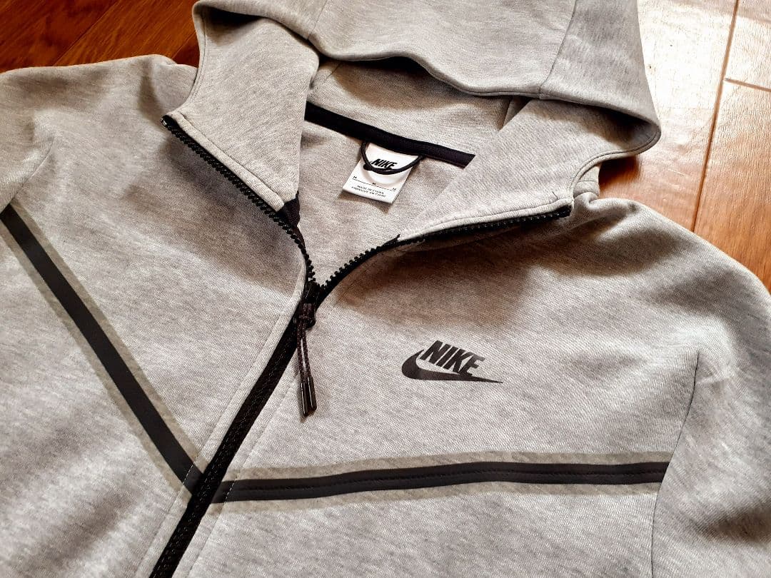 NIKE　テックフリース　セットアップ　上下　グレー　M　正規品