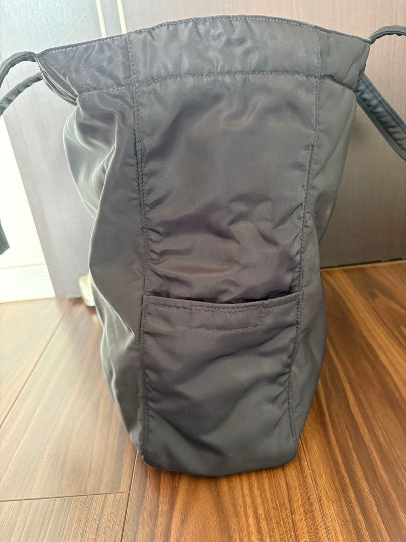 ポーター クリーム トートバッグL ブラック　美品　大人気