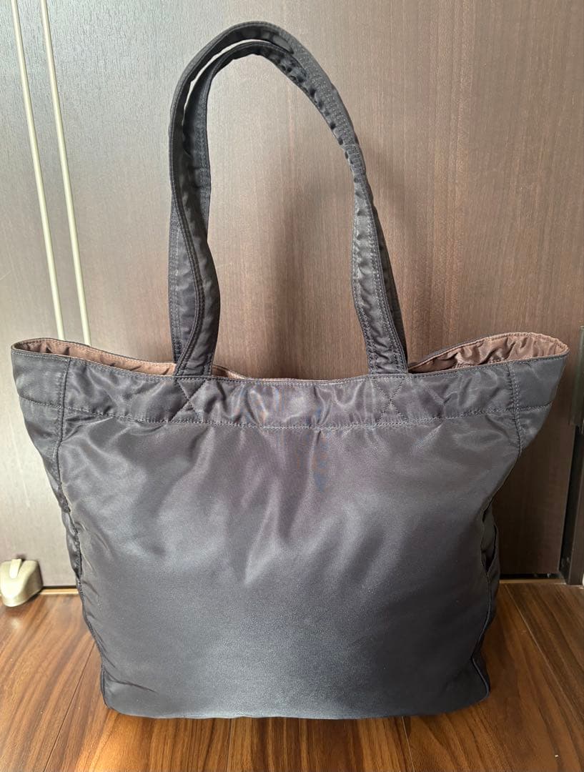 ポーター クリーム トートバッグL ブラック　美品　大人気