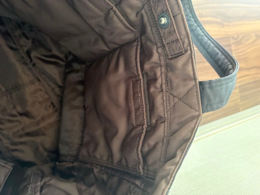 ポーター クリーム トートバッグL ブラック　美品　大人気