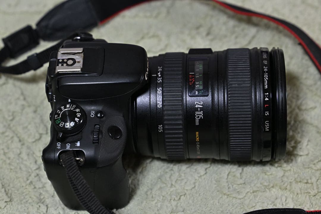 Canon EOS Kiss ボディとレンズEF 24-105mm f/4