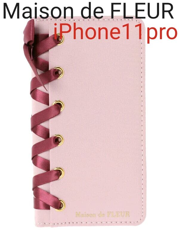 完売☆新品 Maison de FLEUR iPhone11pro スマホケース