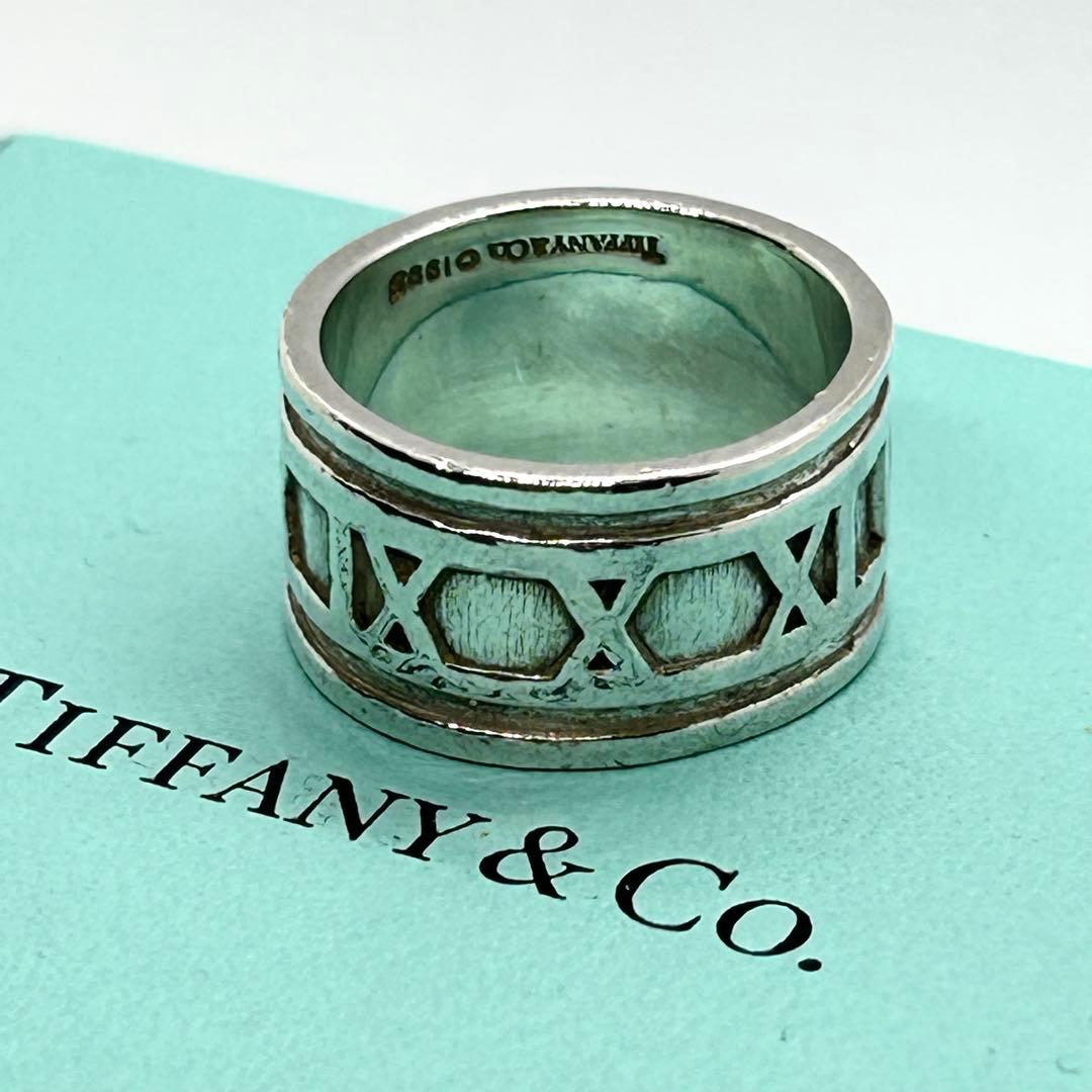 TIFFANY ティファニー アトラス リング SV925 約15.5号 ワイド