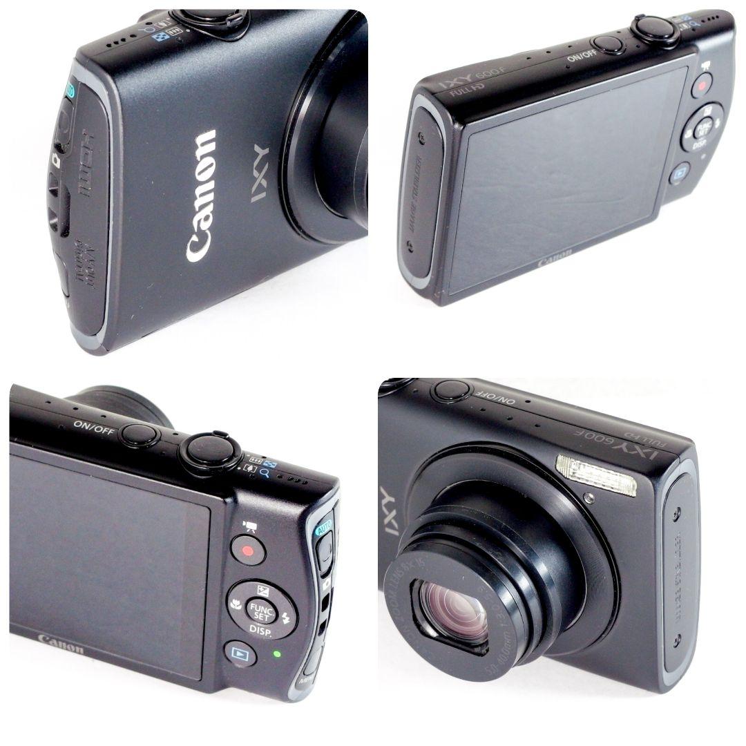 完動 訳有 美品キヤノン Canon IXY 600F バッテリー 社外充電器付