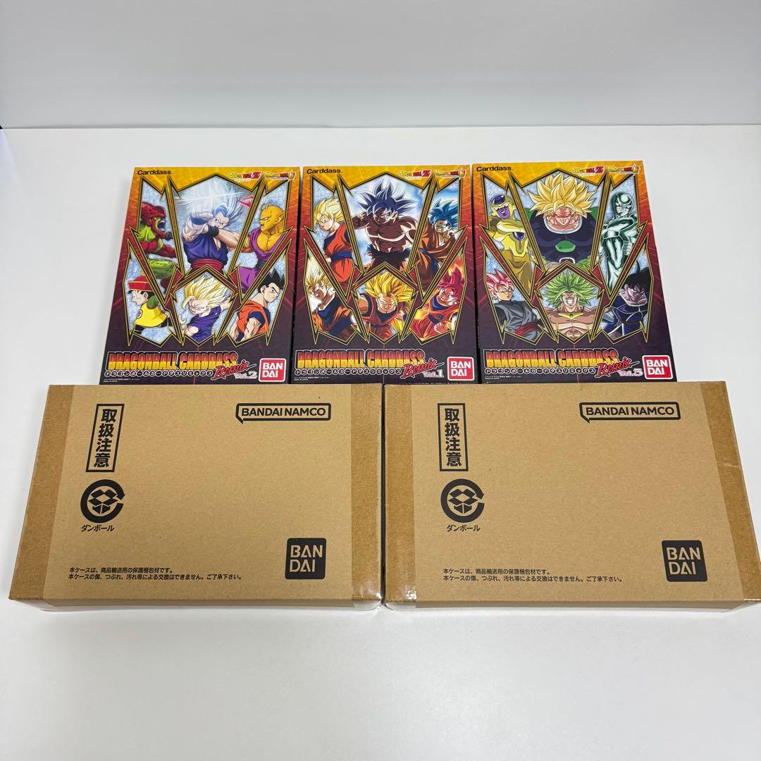 ドラゴンボールカードリミックスvol.1～vol.5 フルコンプリート