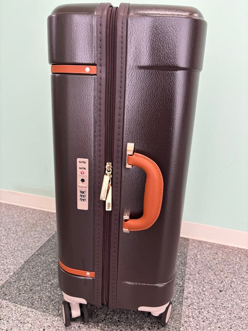 Hante 高級キャリーケース ブラウン