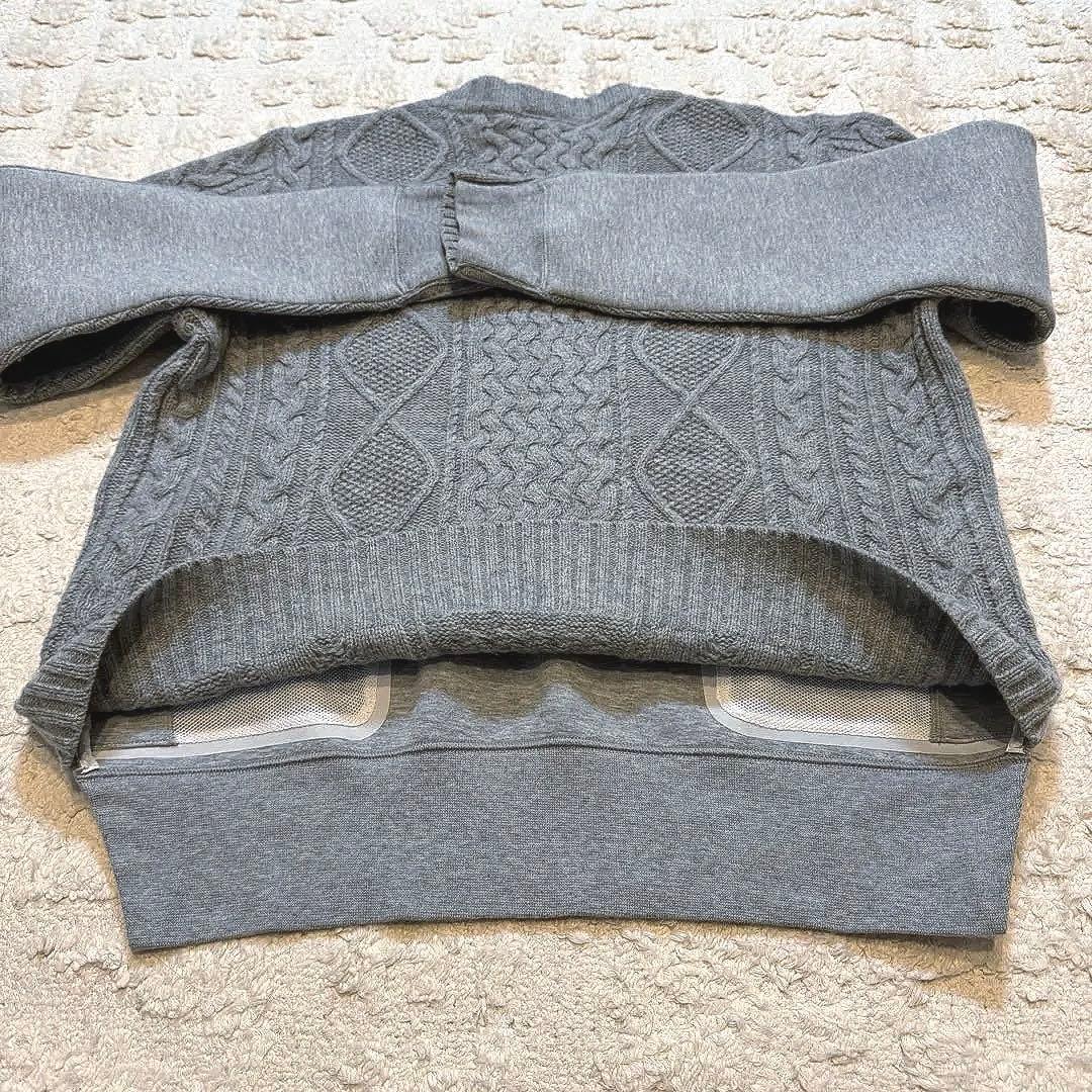 【美品】sacai x Nike スウェット×ニット Mサイズ サカイ ナイキ