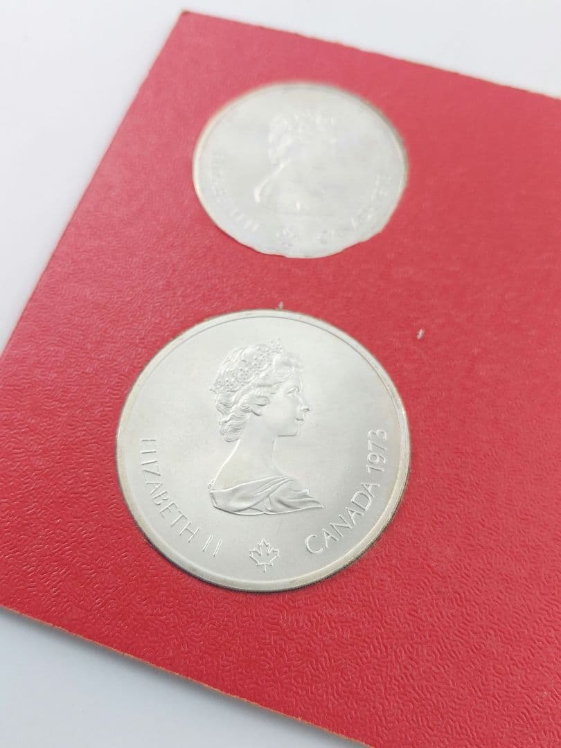 1976年 カナダオリンピック記念銀貨 シルバー925 4枚セット