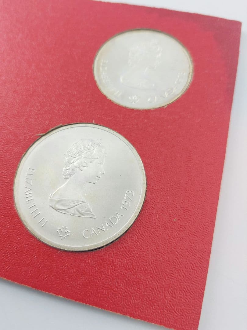 1976年 カナダオリンピック記念銀貨 シルバー925 4枚セット