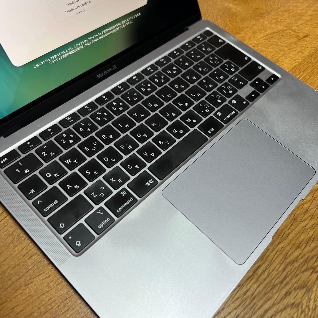 MacBook Air M1（13インチ, スペースグレイ）
