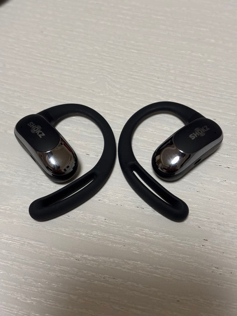 【美品】SHOKZ OPENFIT AIR ワイヤレスイヤホン　オープンイヤー