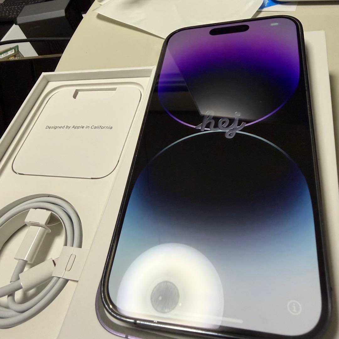 iphone14pro 1tb ディープパープル